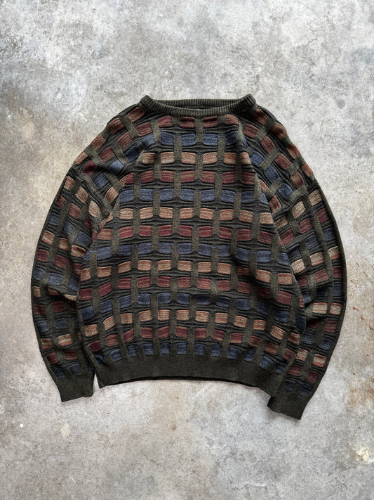 (XL) Vintage Knit Sweater