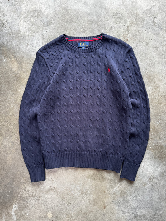 (M) Vintage Polo Sweater