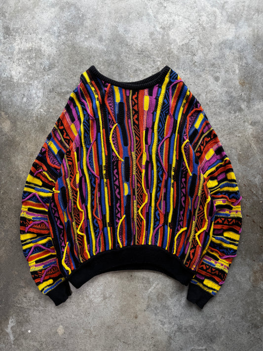 (XL) Vintage Coogi-Like Sweater