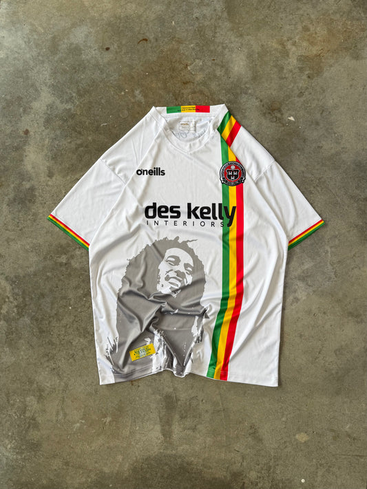 (L) 00s Bob Marley Soccer Jersey