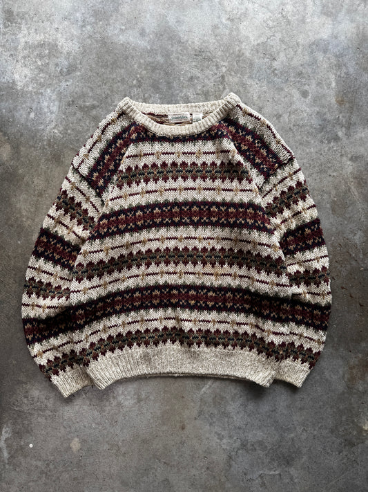 (L) Vintage St. Johns Bay Sweater