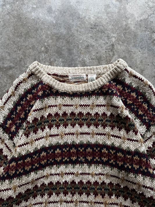 (L) Vintage St. Johns Bay Sweater