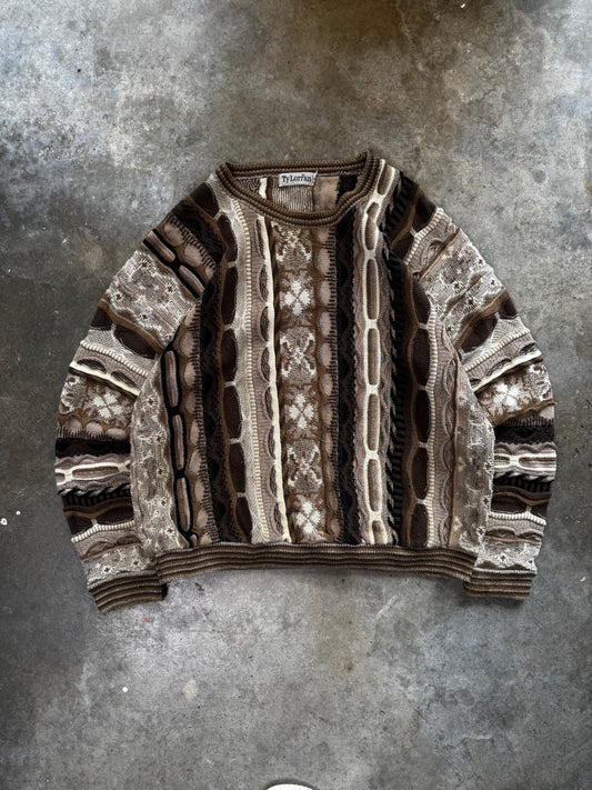 (XL) Vintage Coogi-Like Sweater