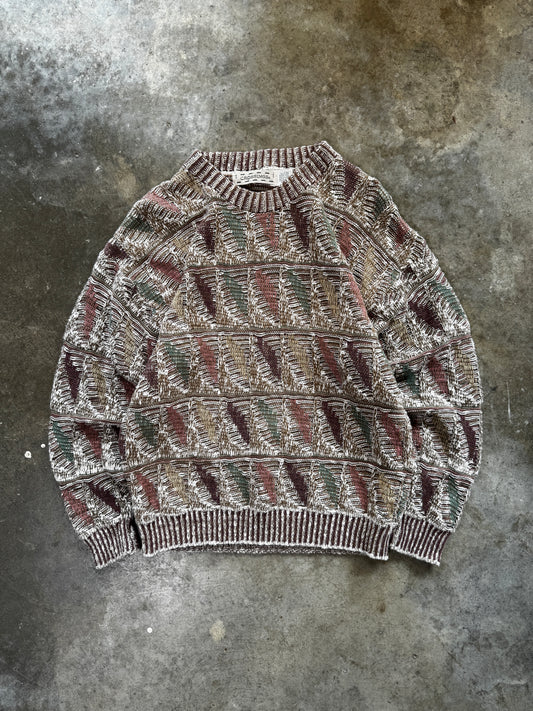 (L) Vintage Crossings Knit Sweater