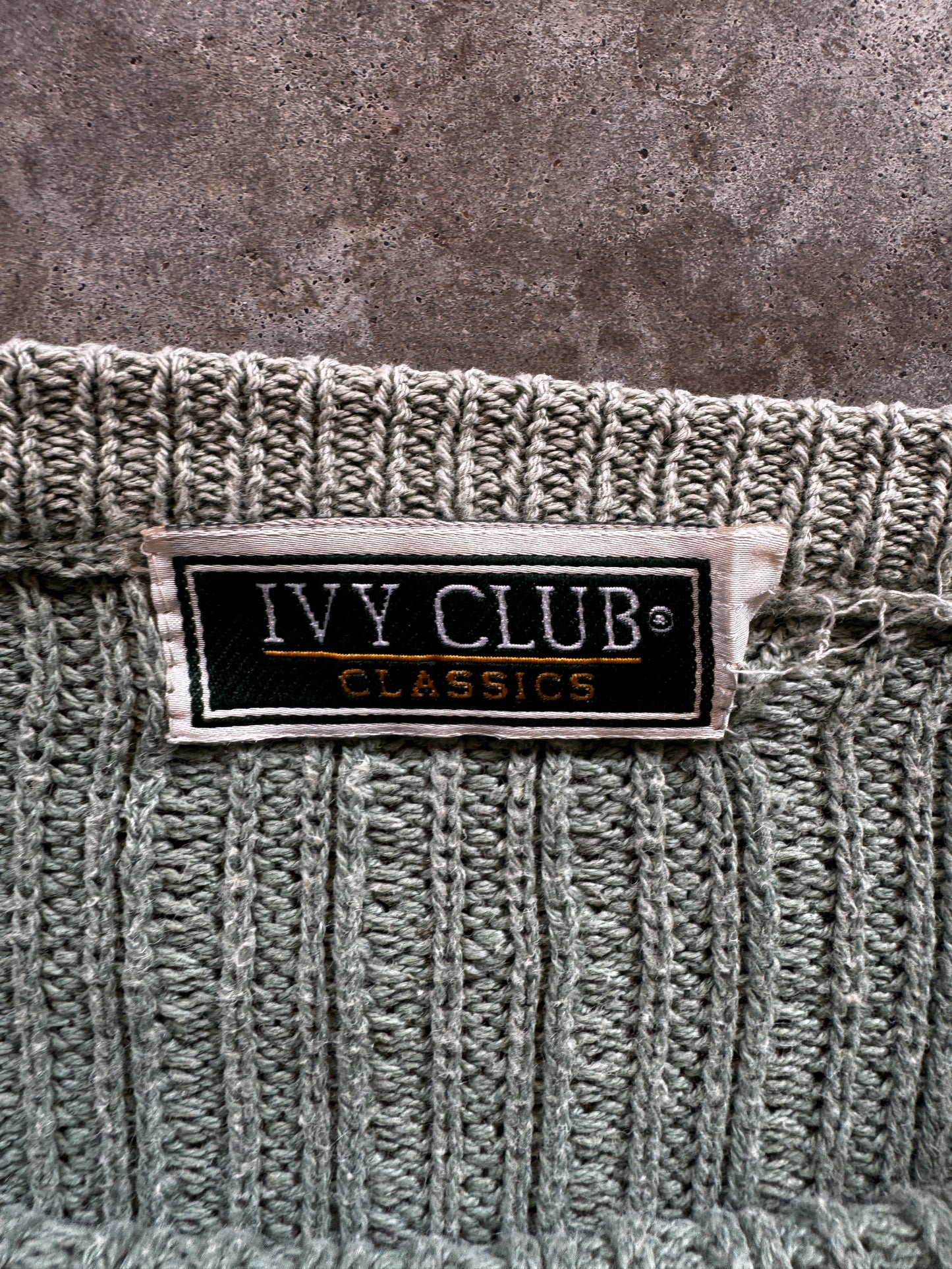 (XL) Vintage Ivy Club Sweater
