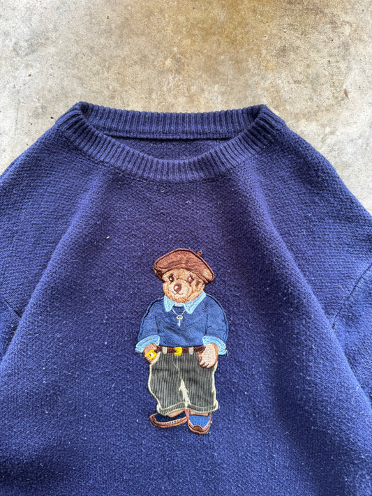 (L) 00s Bear Sweater