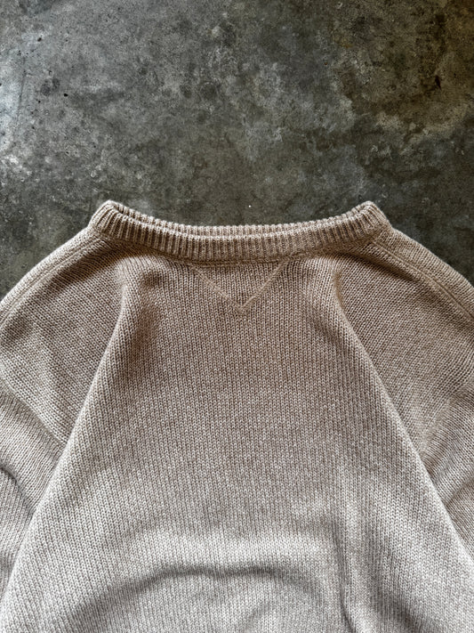 (L) Vintage Knit Sweater