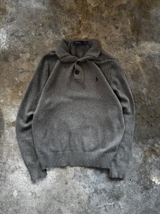 (M) Vintage Polo Knit Pullover