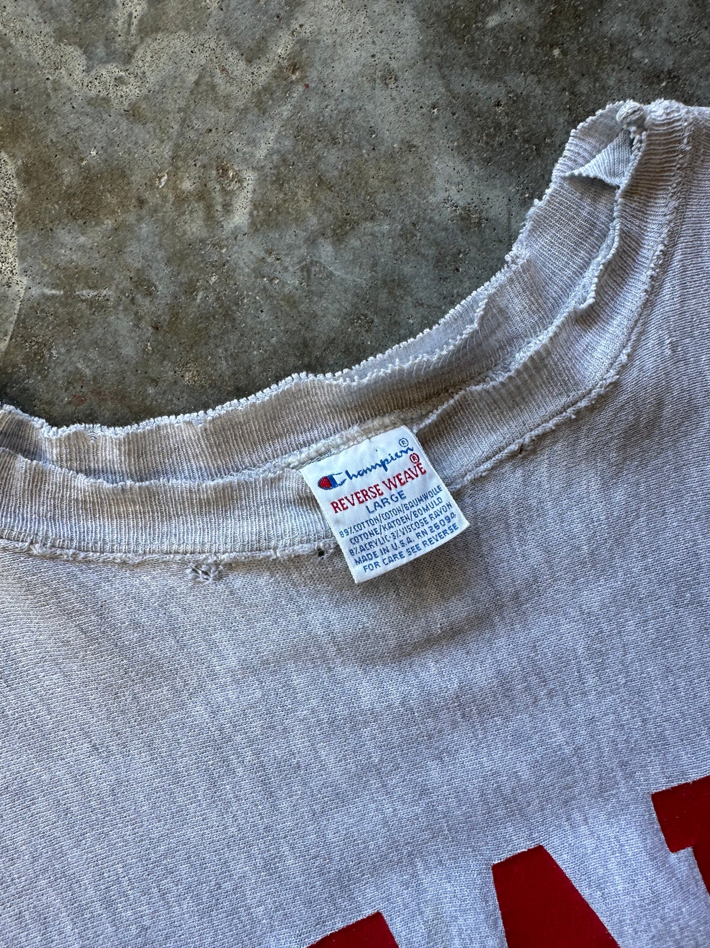 (L) Vintage Champion Miami Sweatshirt
