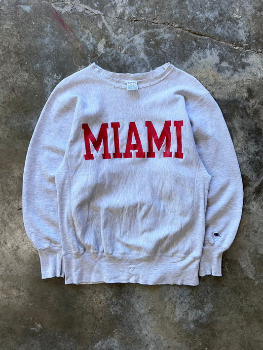 (L) Vintage Champion Miami Sweatshirt
