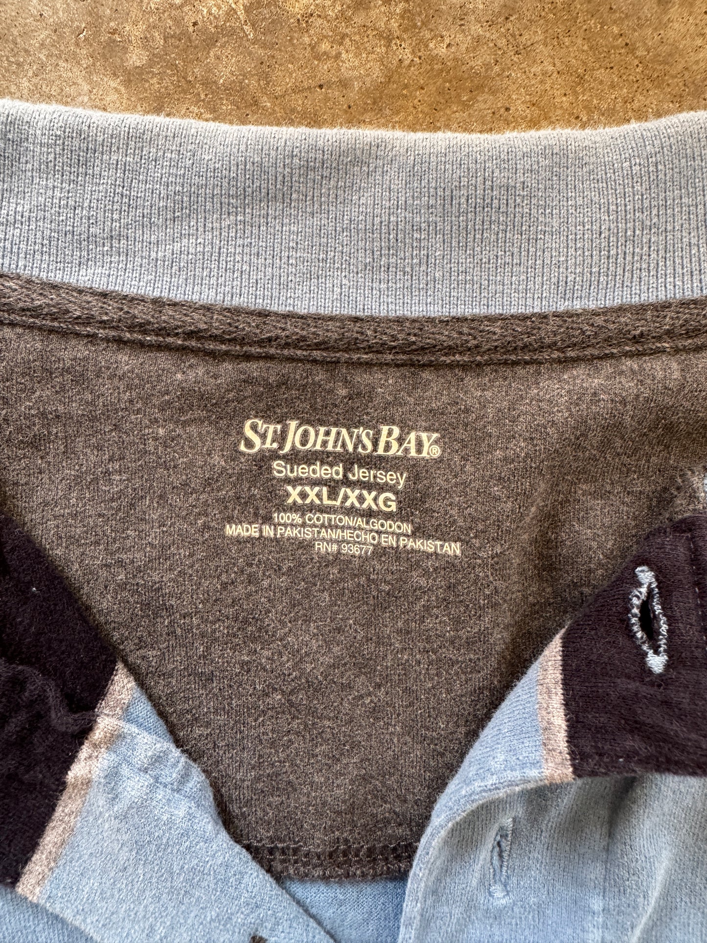 (XXL) 00s St. Johns Bay Longsleeve Polo