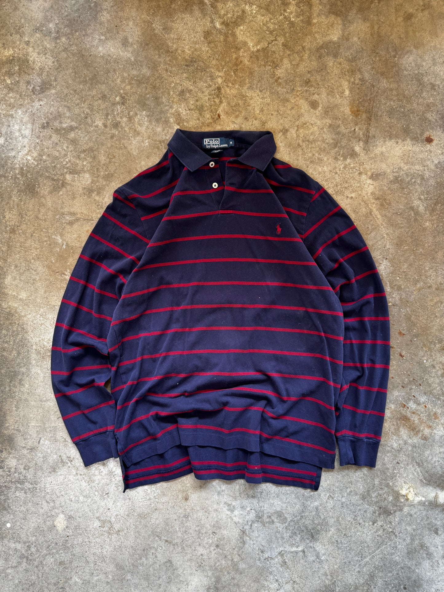 (M) Vintage Polo Longsleeve