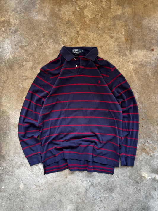 (M) Vintage Polo Longsleeve