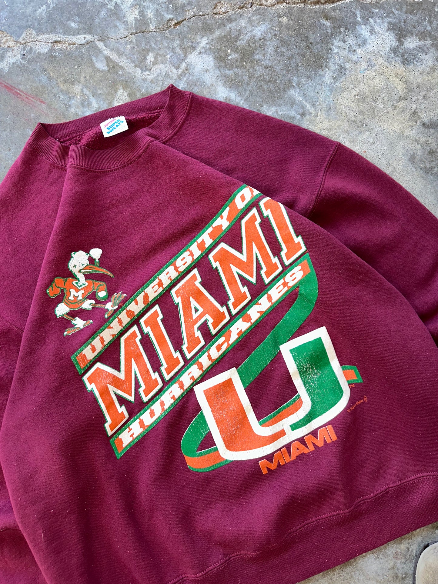 (L) Vintage Miami University Sweatshirt