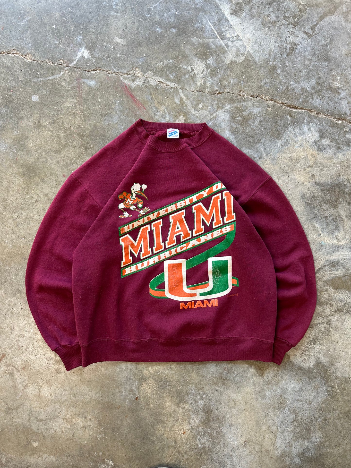 (L) Vintage Miami University Sweatshirt