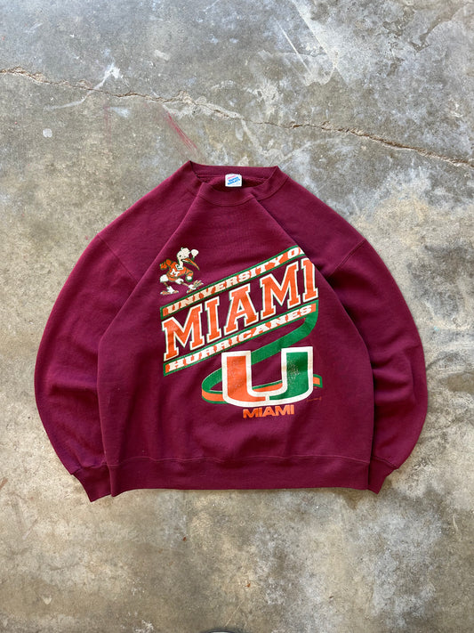 (L) Vintage Miami University Sweatshirt
