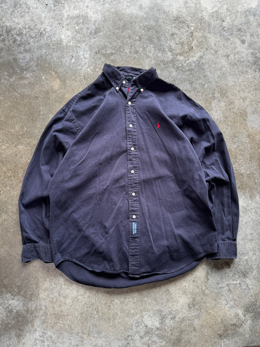 (L) Vintage Polo Button-Up
