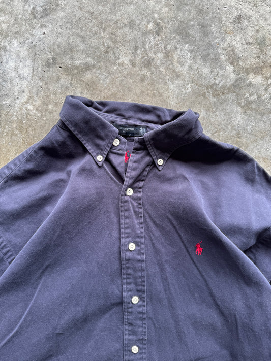 (L) Vintage Polo Button-Up