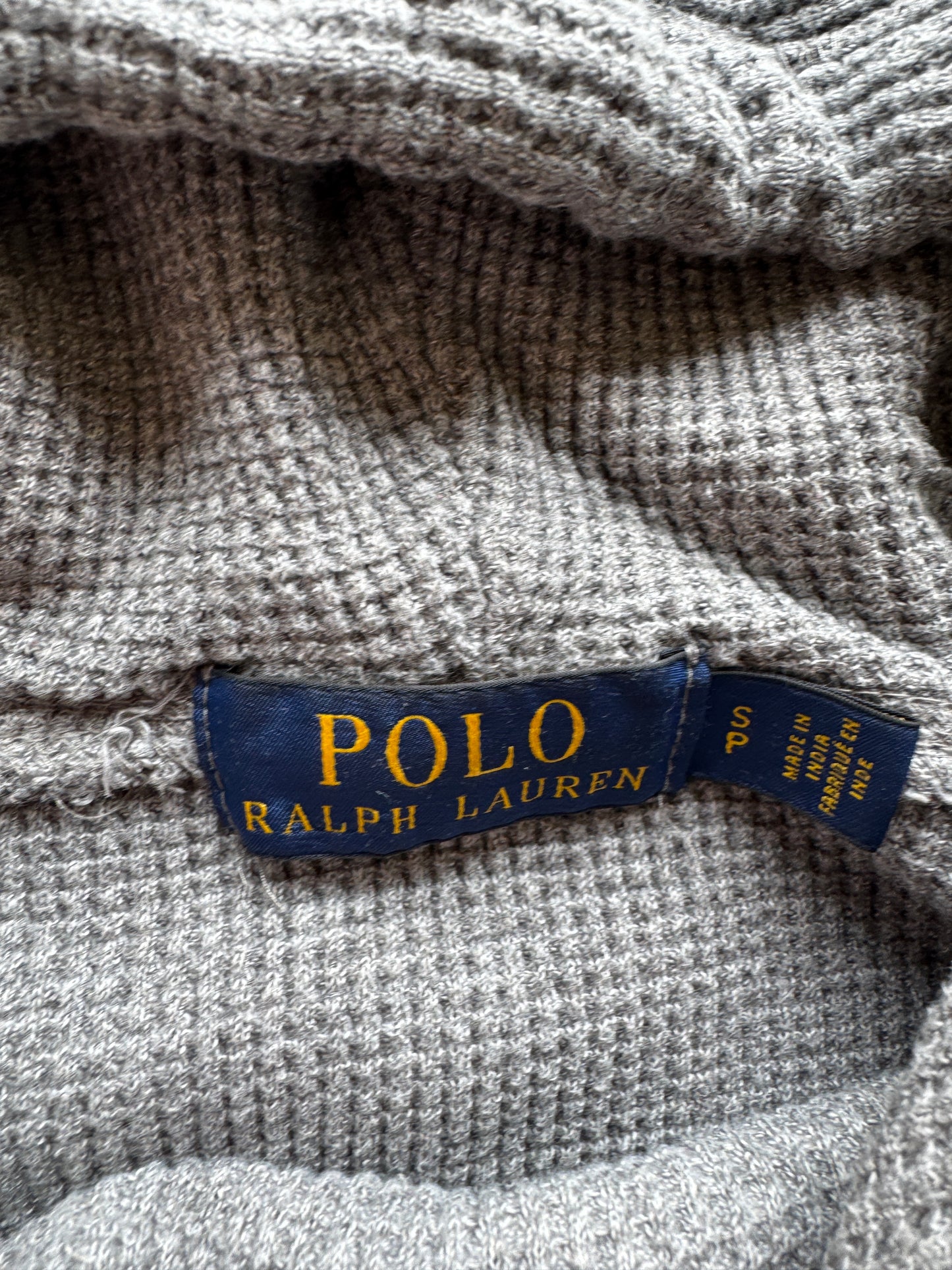 (S) Vintage Polo Thermal Hoodie