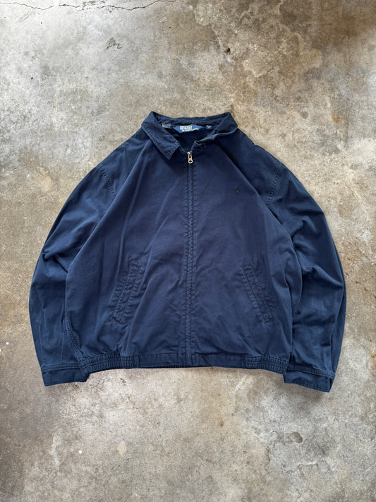 (XXL) Vintage Polo Zip-Up