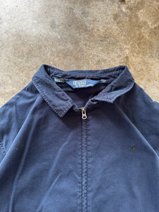 (XXL) Vintage Polo Zip-Up
