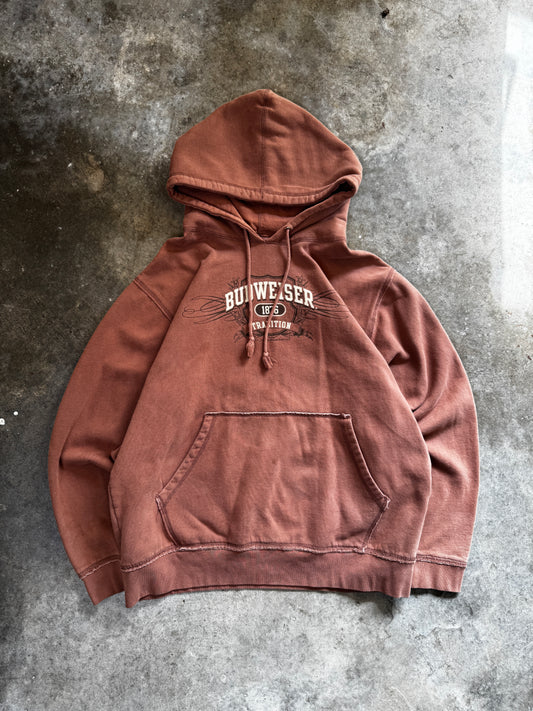 (L) Vintage Budweiser Hoodie