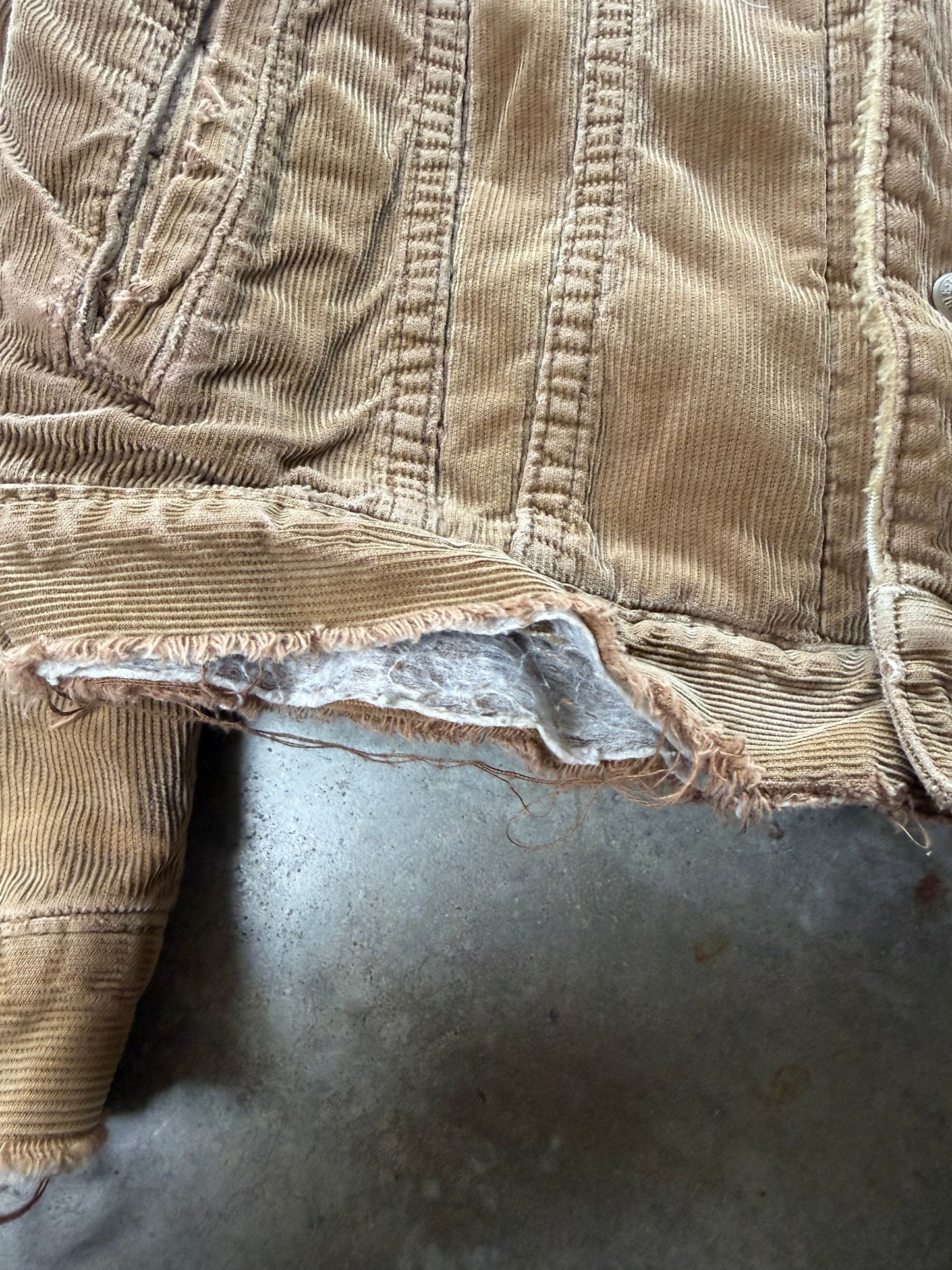 (S) 00s Abercombie Sherpa-Lined Jacket
