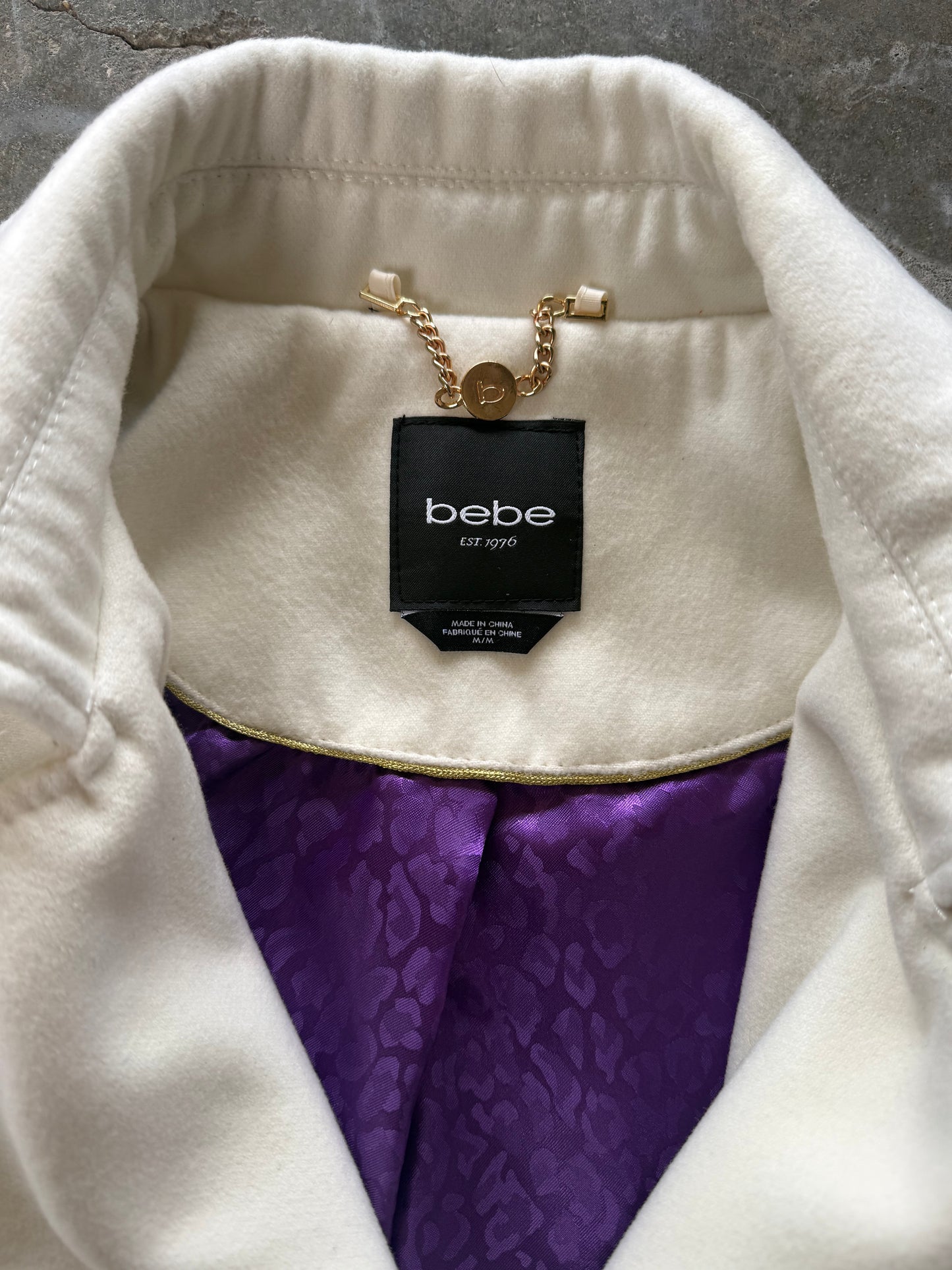 (M) 00s Bebe Women's Coat