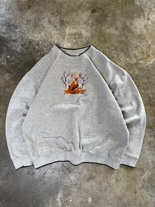 (XXL) Vintage Deer Sweatshirt