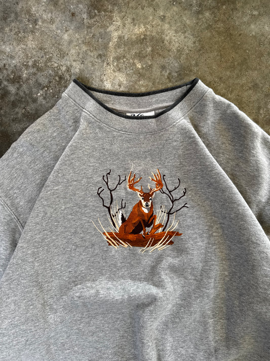 (XXL) Vintage Deer Sweatshirt