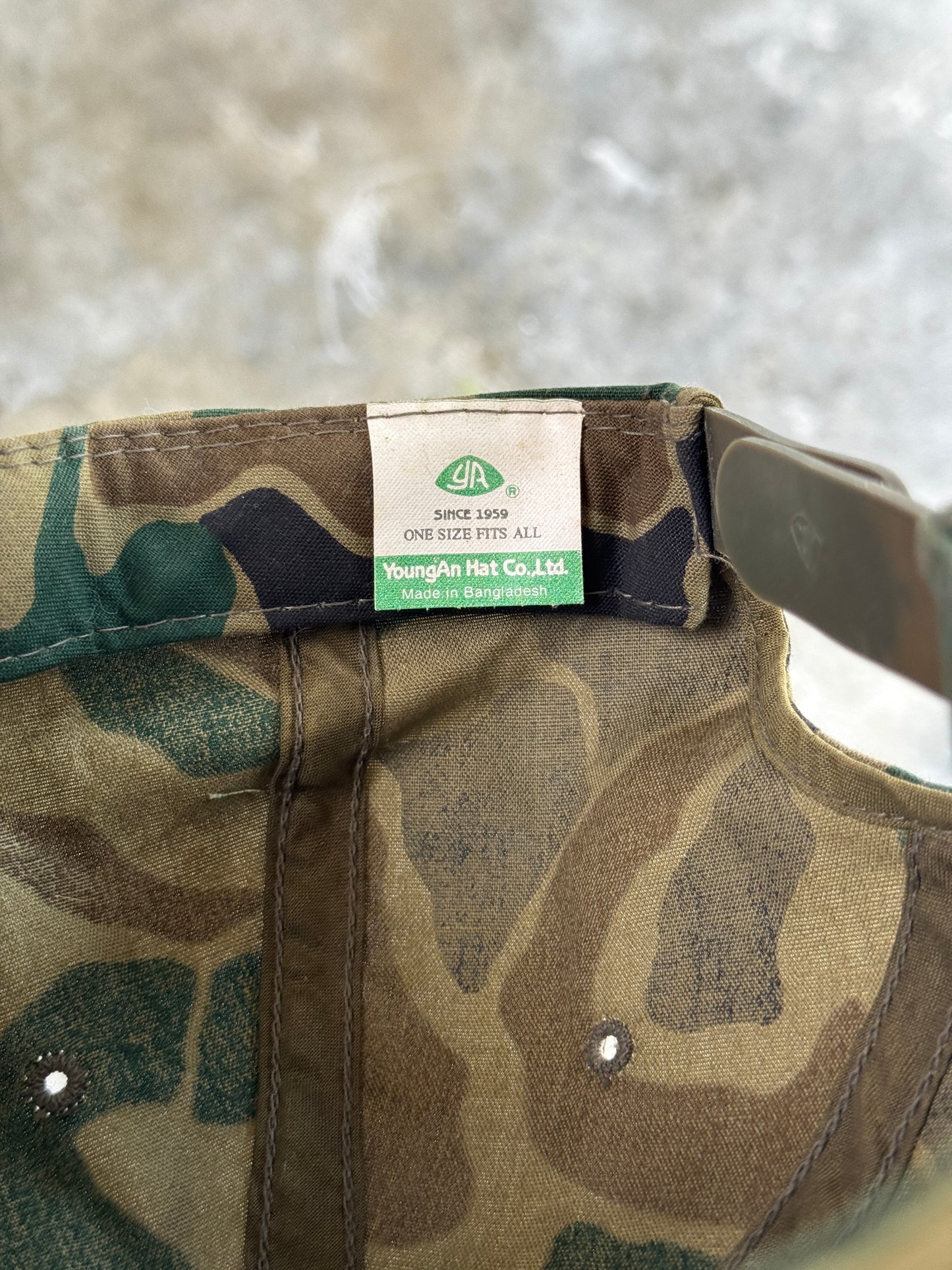 (OS) Vintage Chevrolet Camo Hat