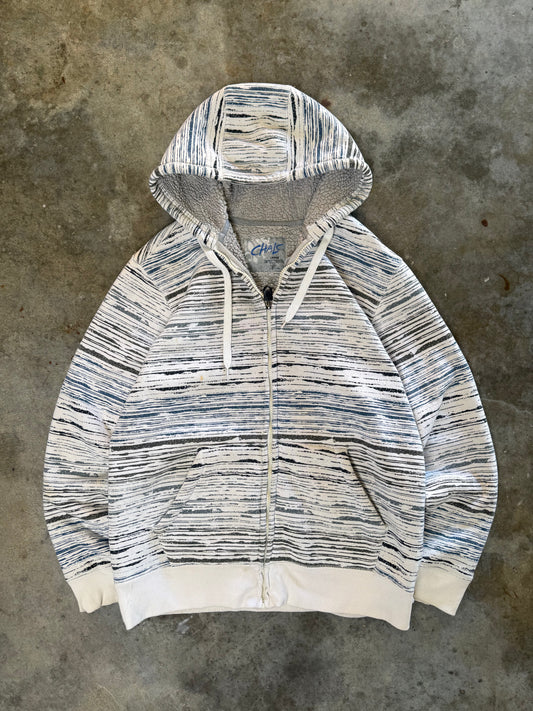 (L) 00s Y2K Sherpa-Lined Jacket