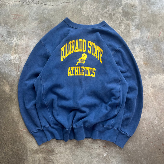 (L) Vintage Colorado State Athletics Sweatshirt