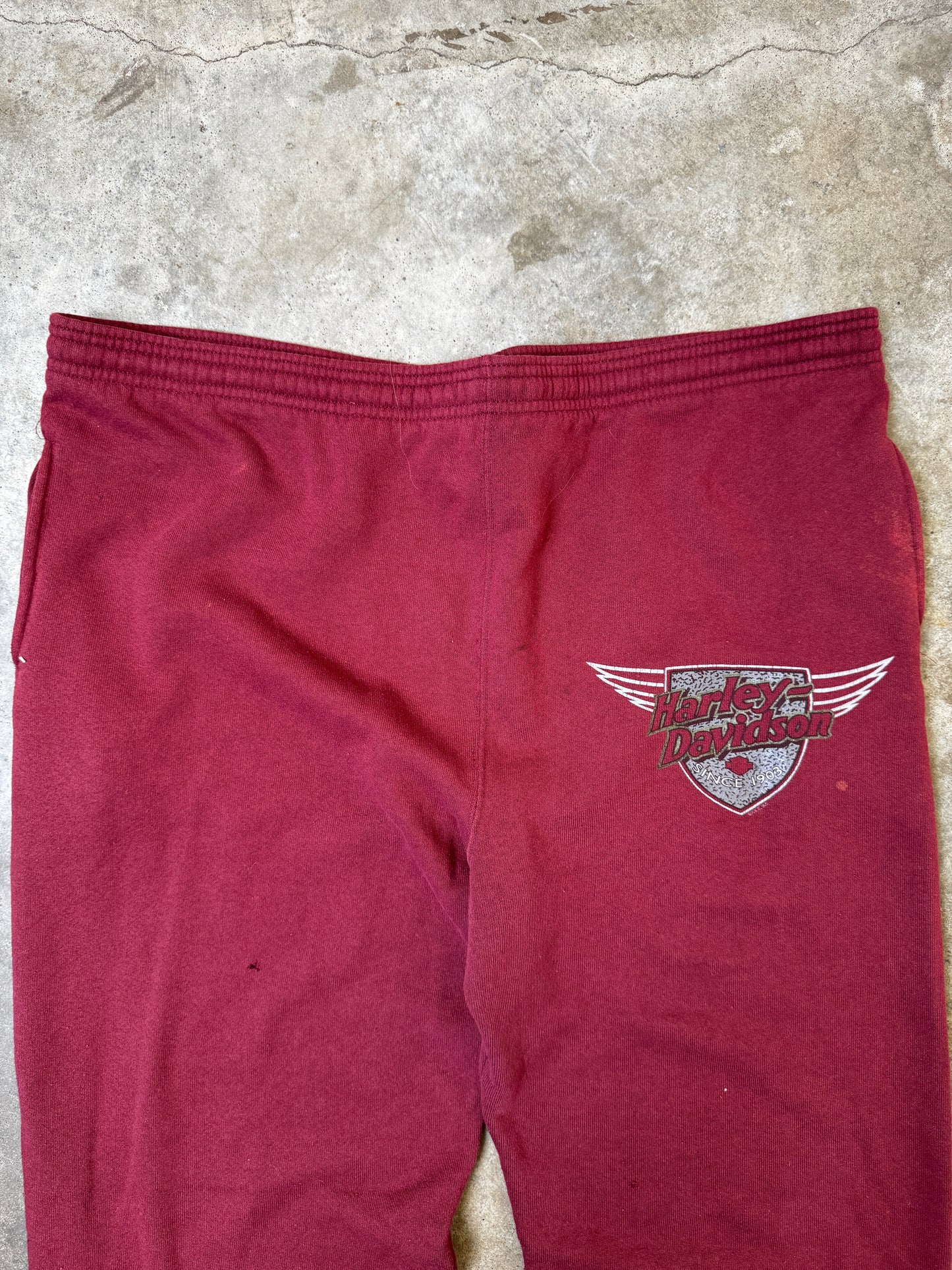 (L) Harley Davidson Sweatpants