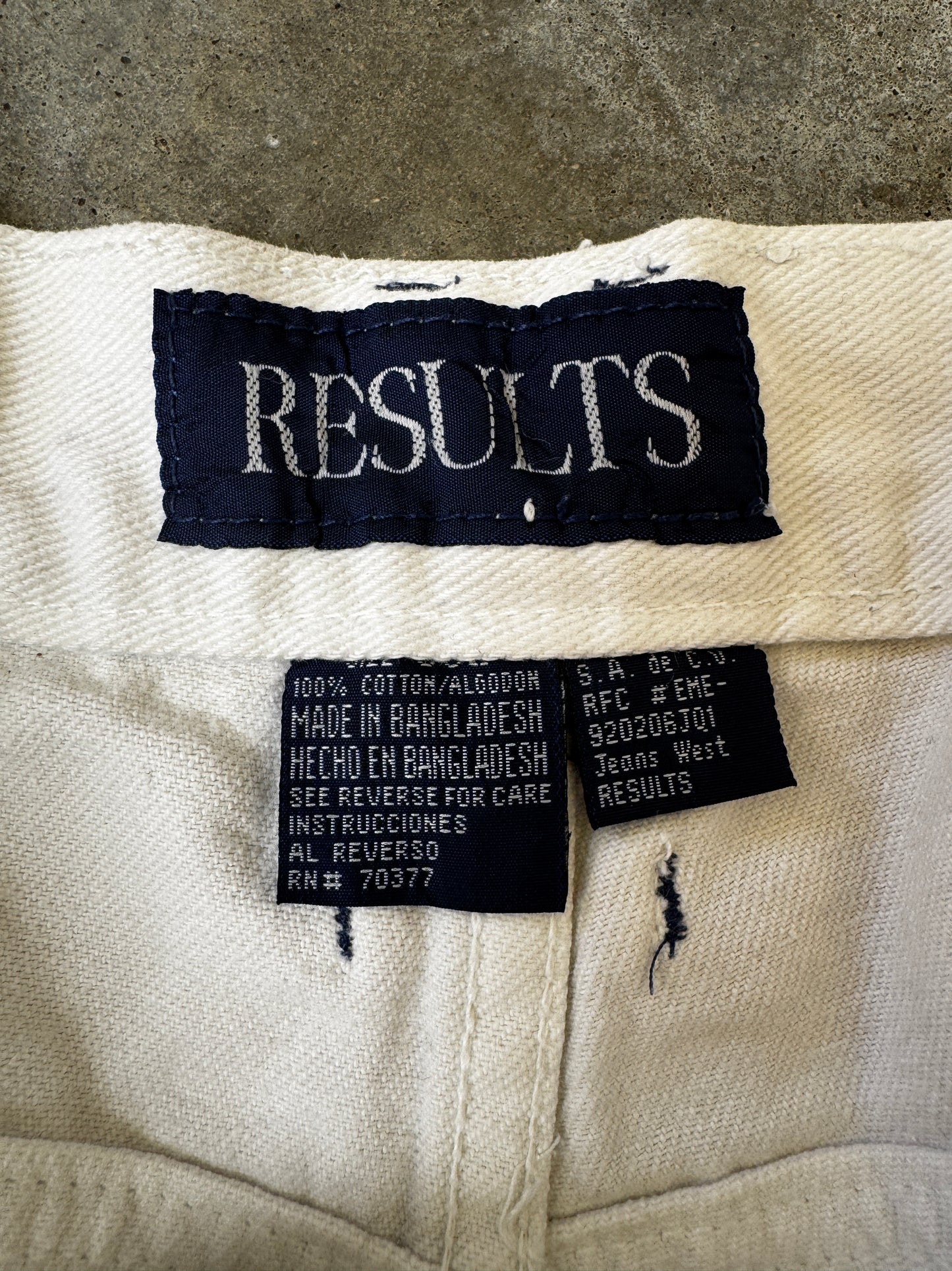 (34 x 32) Results Canvas Pants