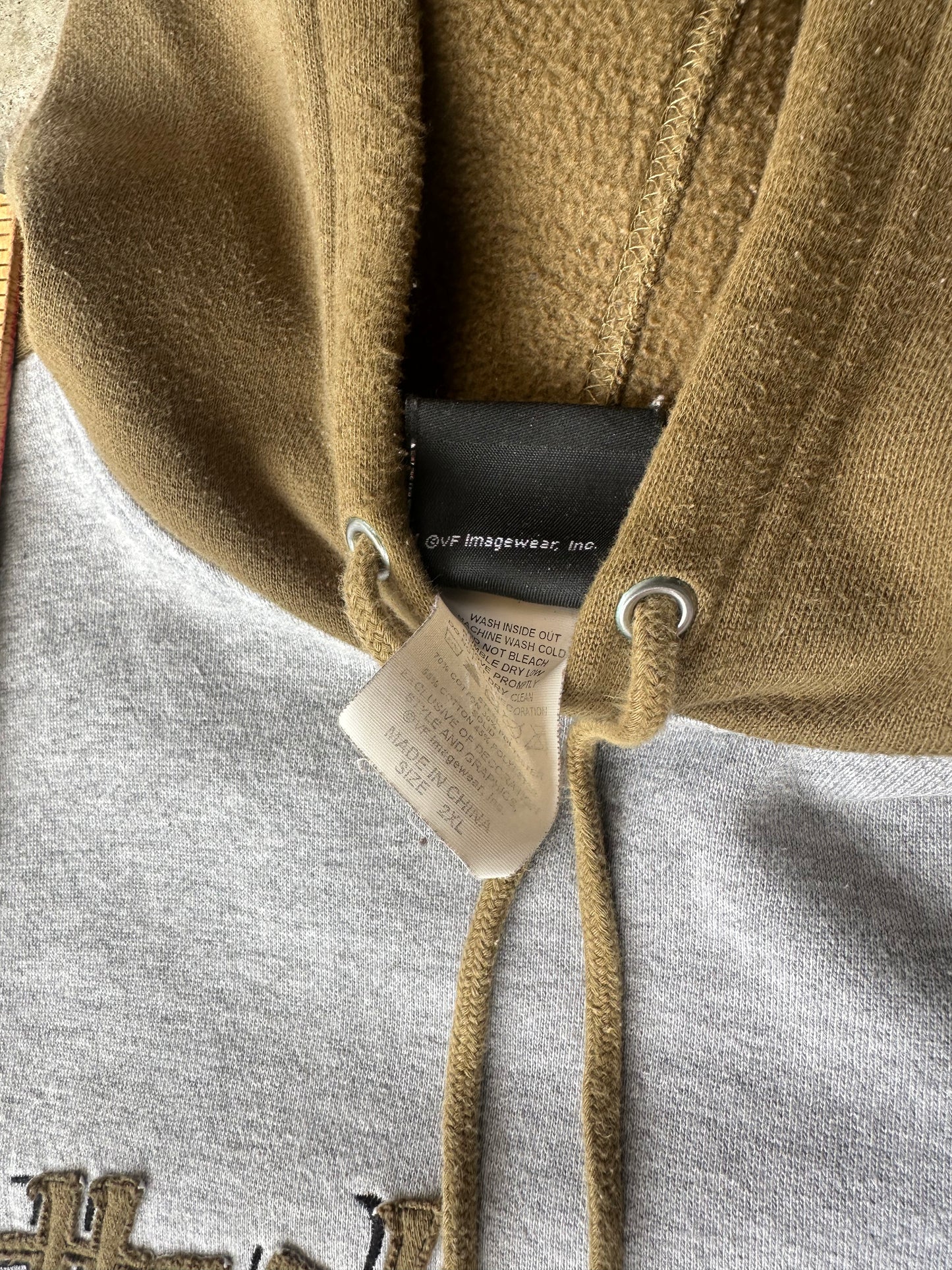 (XXL) Harley Davidson Two-Tone Hoodie