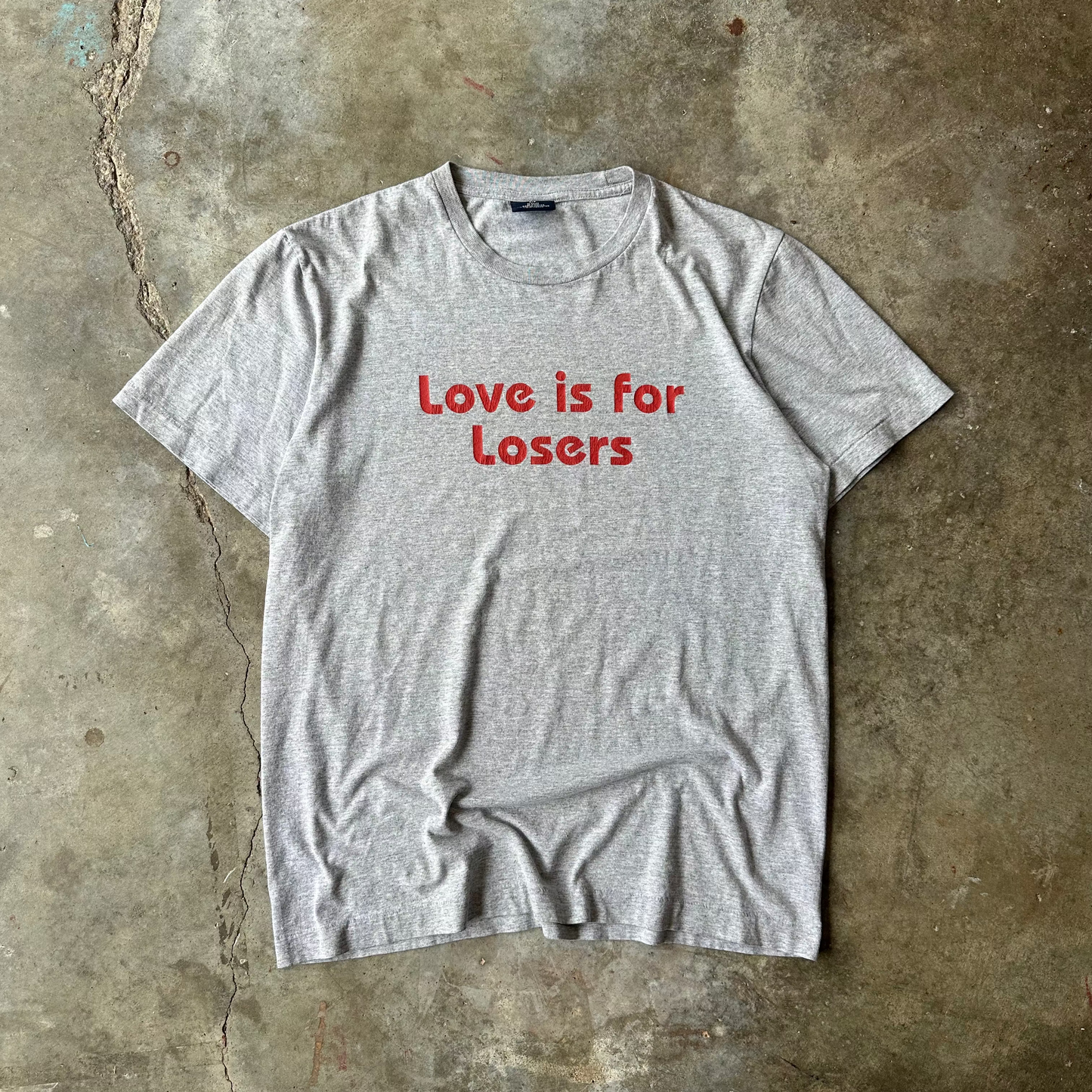 (S) 00s American Eagle 'Love is for Losers' Tennis Tee