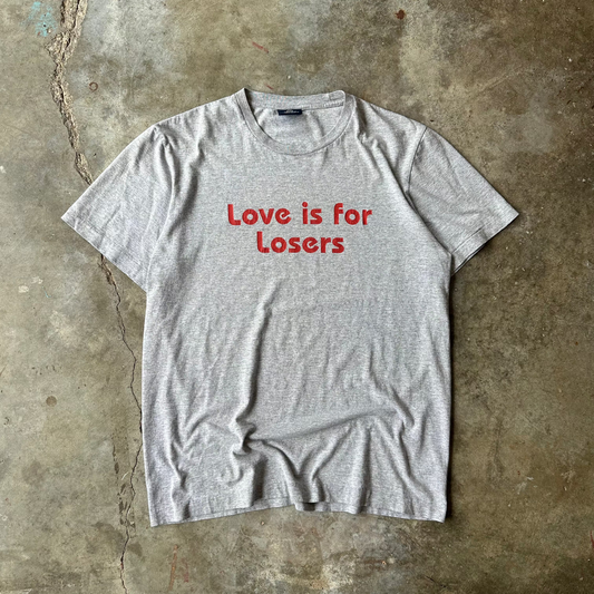 (S) 00s American Eagle 'Love is for Losers' Tennis Tee