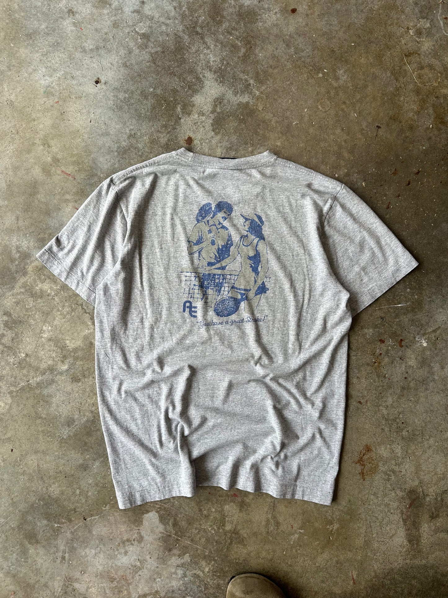 (S) 00s American Eagle 'Love is for Losers' Tennis Tee