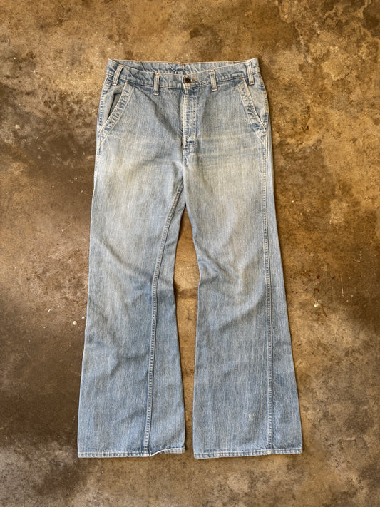 (36 x 36) Vintage Levis Orange Tab Bell Bottom Flared Denim Jeans