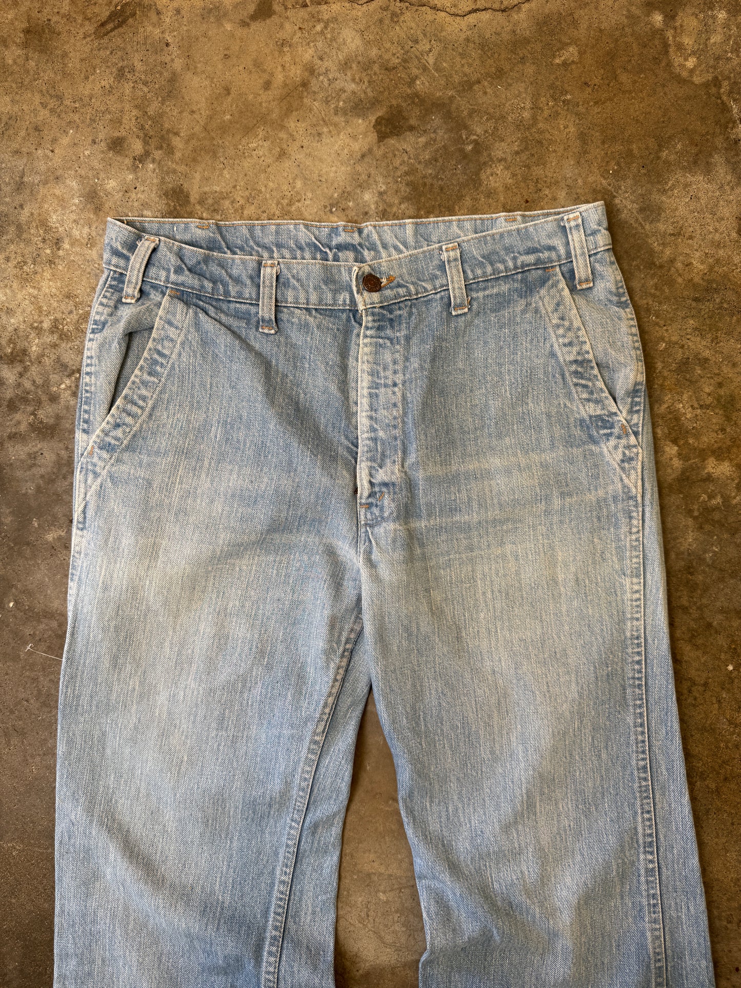 (36 x 36) Vintage Levis Orange Tab Bell Bottom Flared Denim Jeans