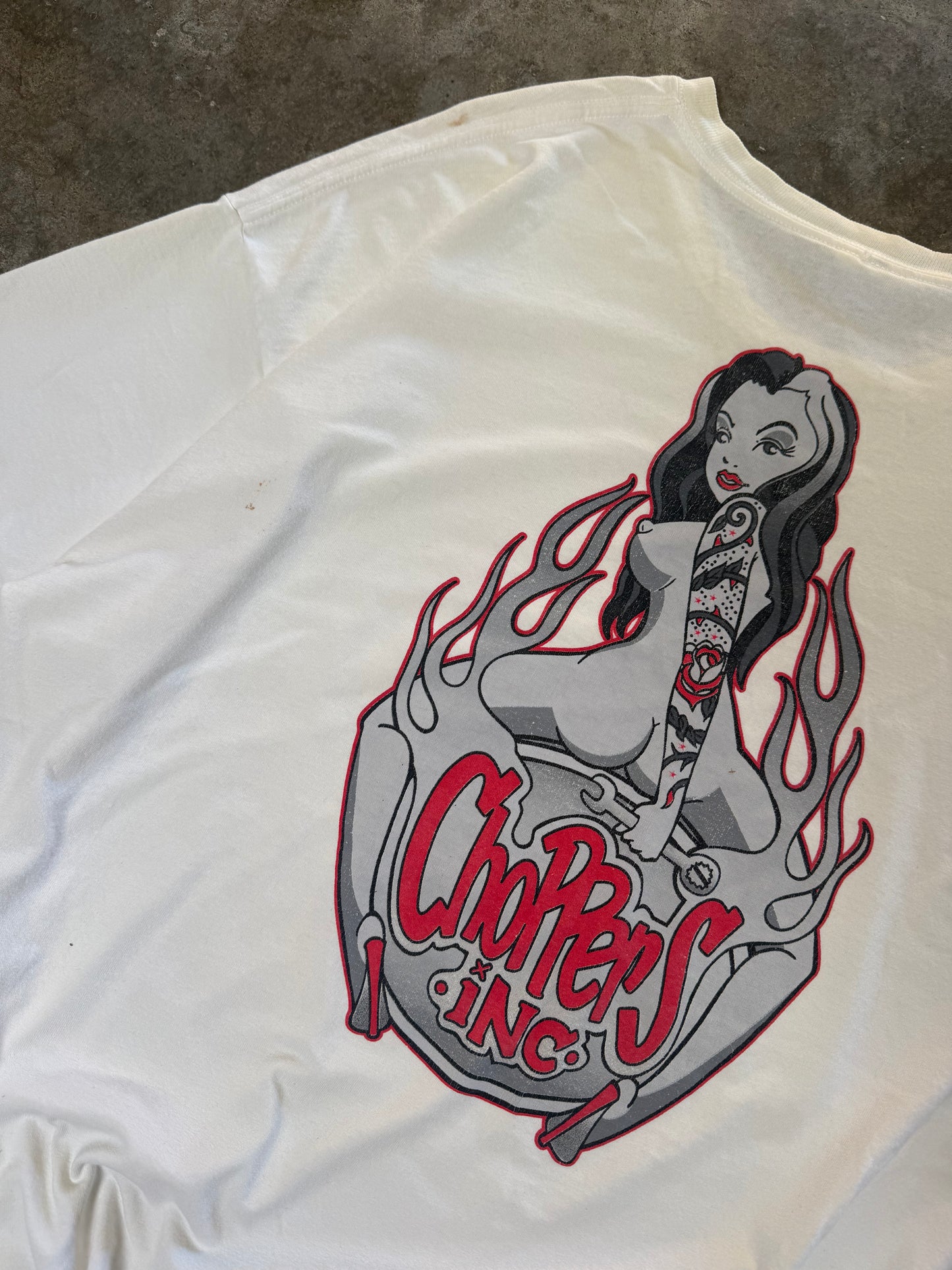 (XXL) Vintage Choppers Inc. Moto Tee
