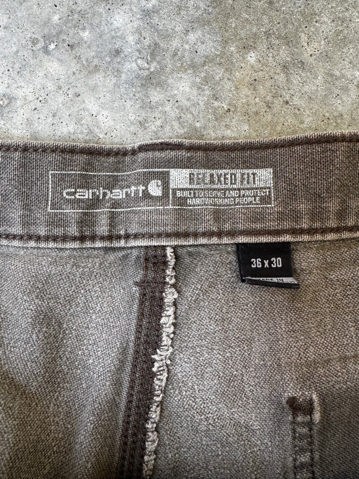 (36 x 30) Carhartt Relaxed Fit Carpenter Pants
