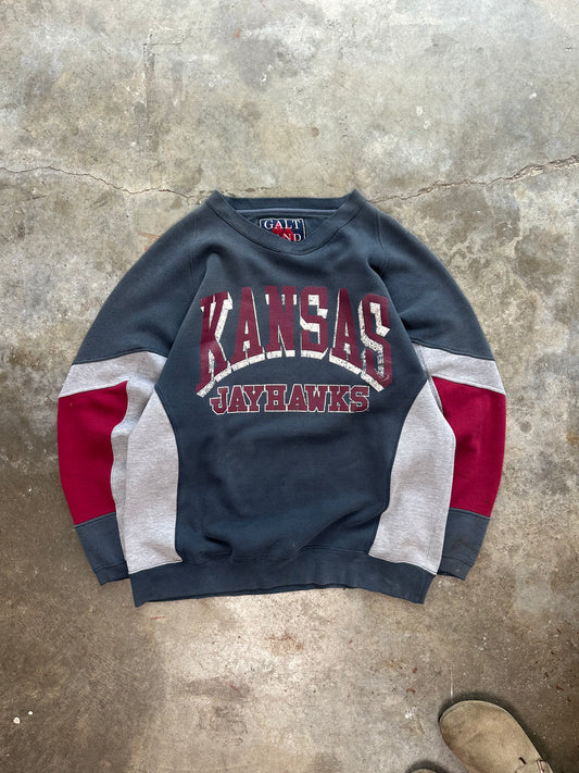 (L) Vintage Kansas Jayhawks Sweatshirt