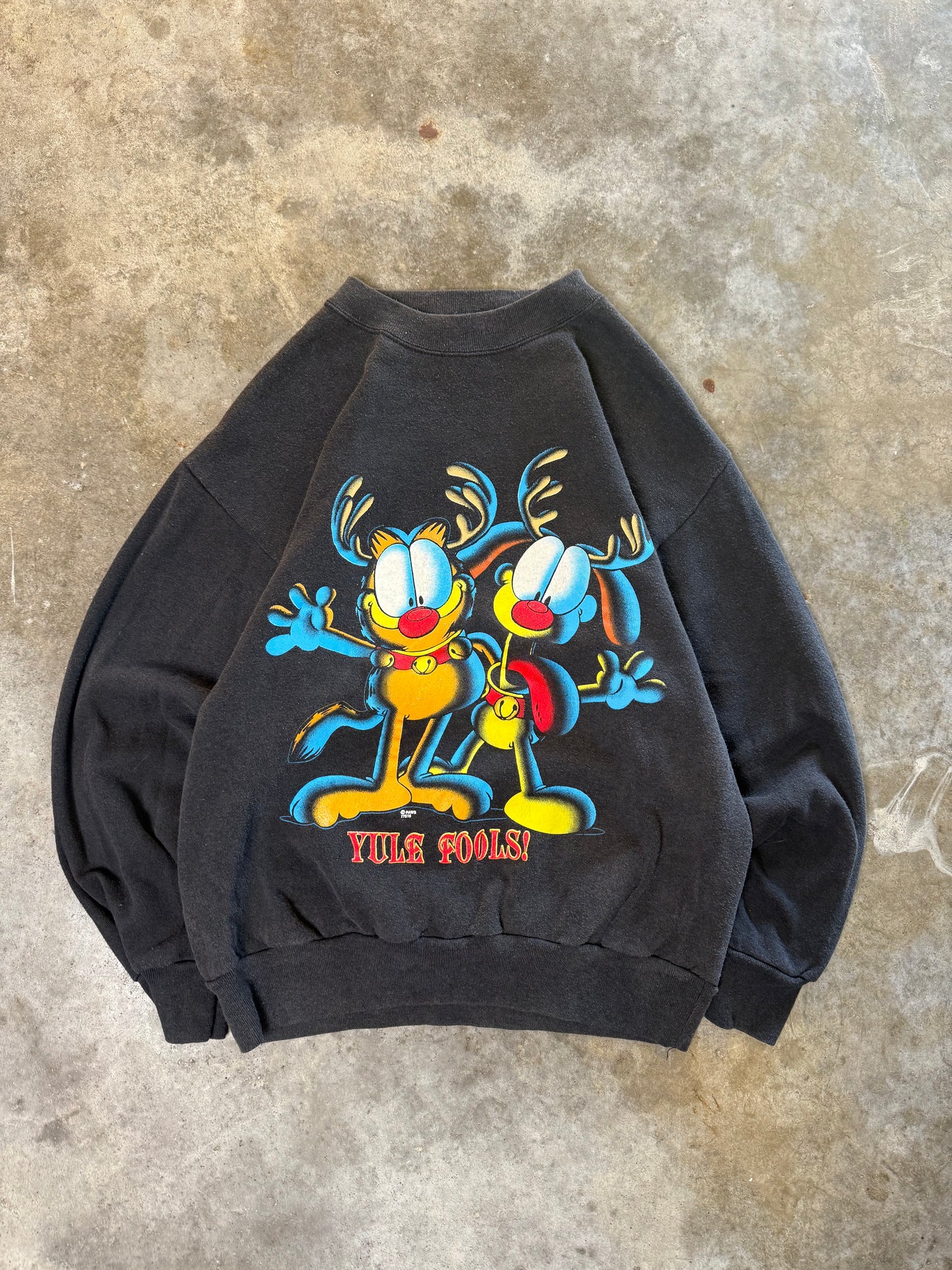 (L) Vintage Garfield Sweatshirt