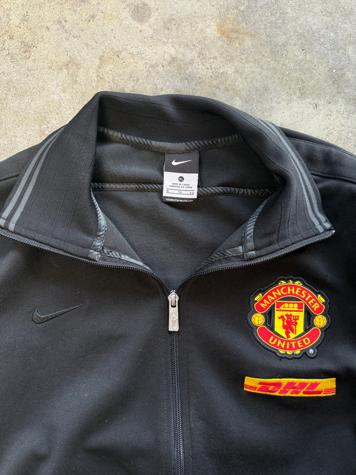 (XL) 00s Nike Manchester United Zip-Up