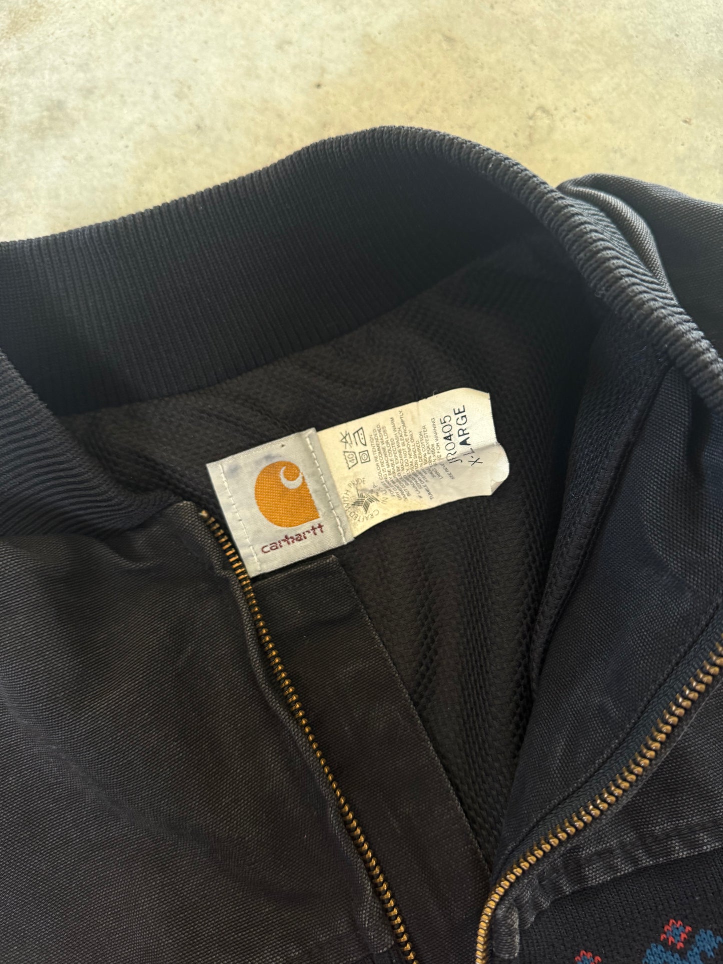 (XL) Vintage Carhartt Aztec Jacket