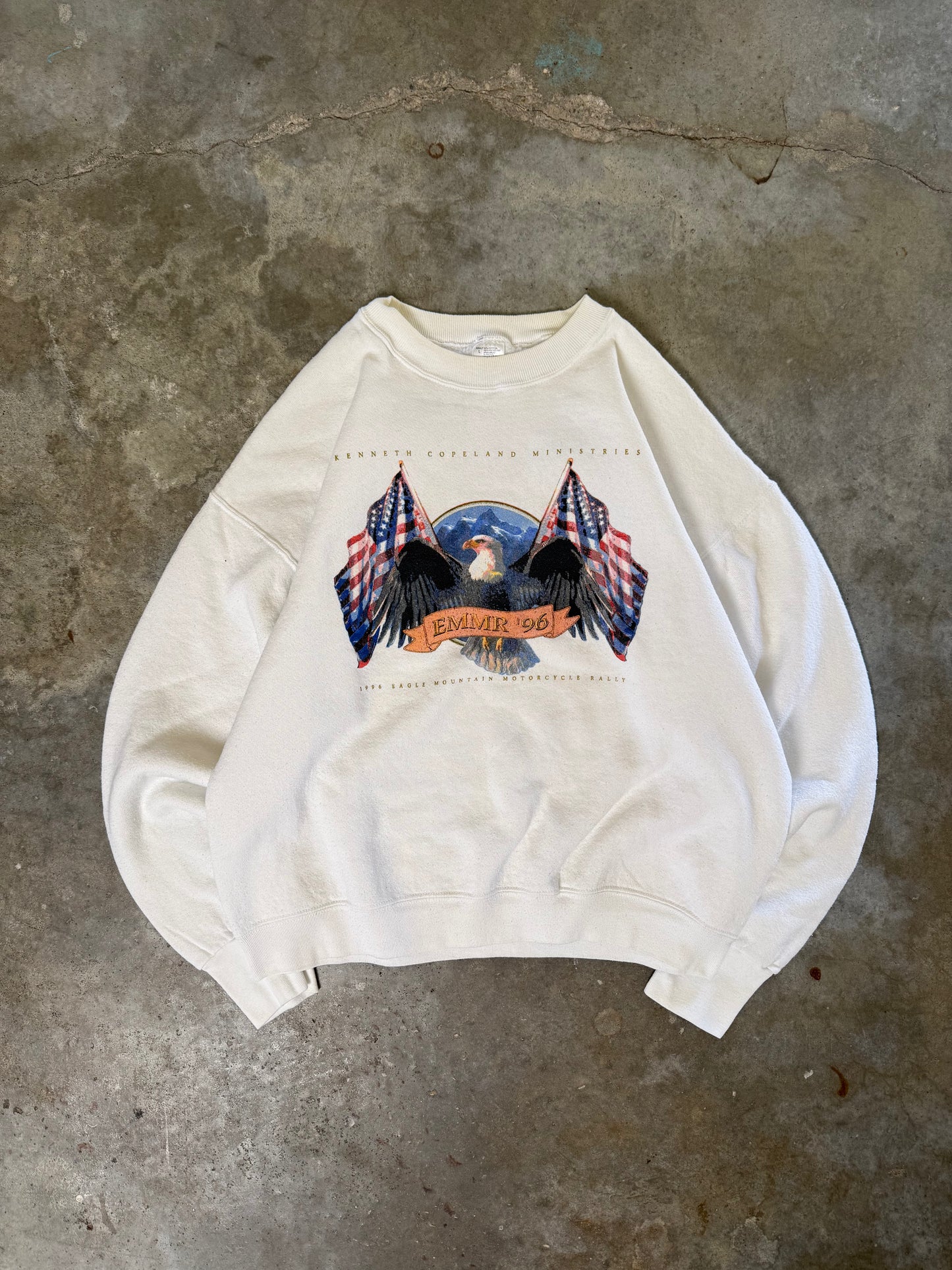 (L) 1996 Motorcycle Rally Sweatshirt