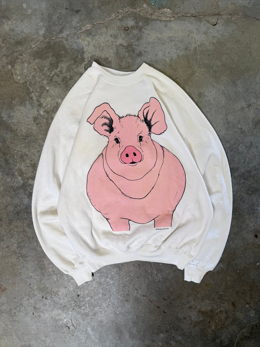 (XL) 1990 Pig Sweatshirt