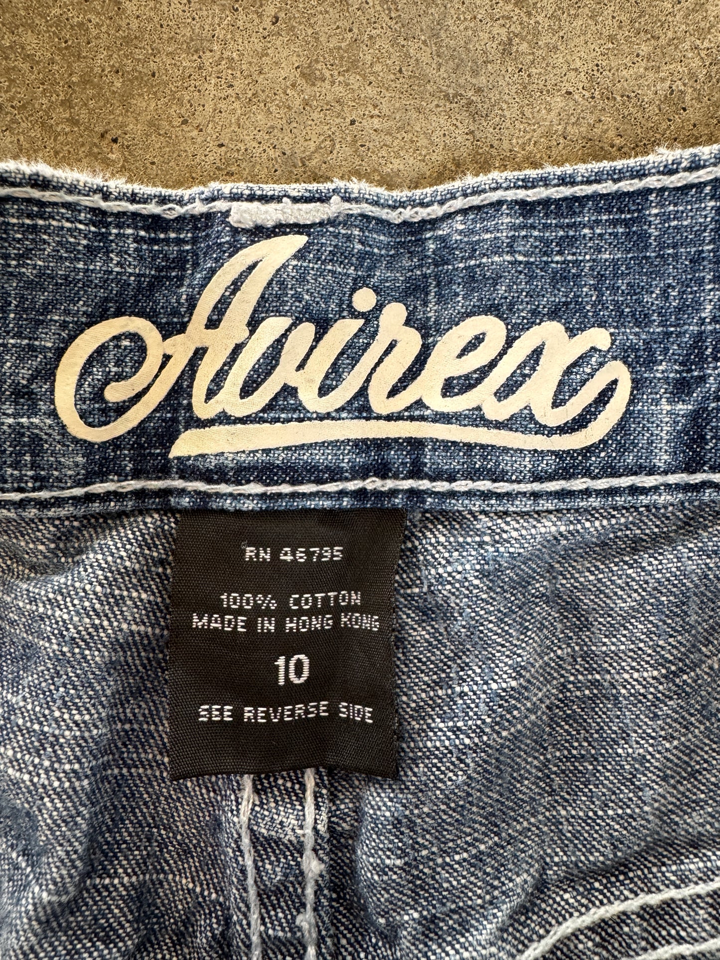 (10) Avirex Denim Baggy Jeans